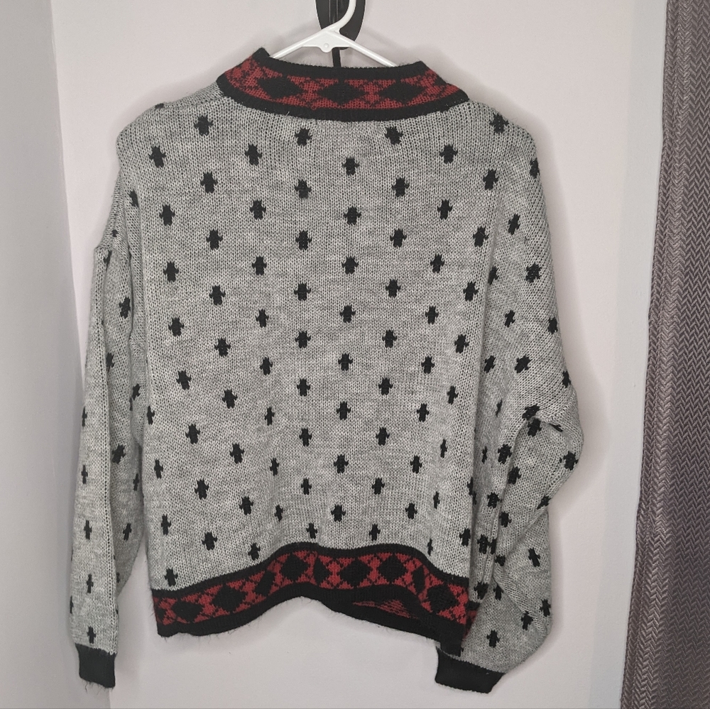 Jason Maxwell Patterned Sweater - image 2